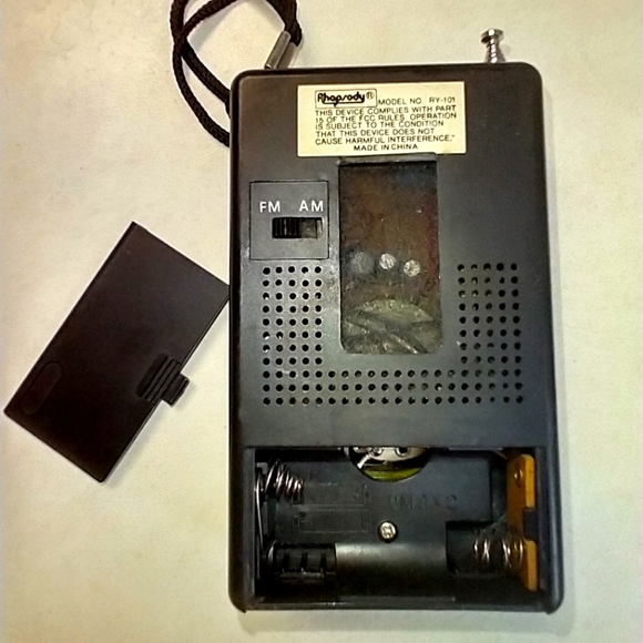 Rhapsody AM/FM Handheld Radio - Picture 4 of 8